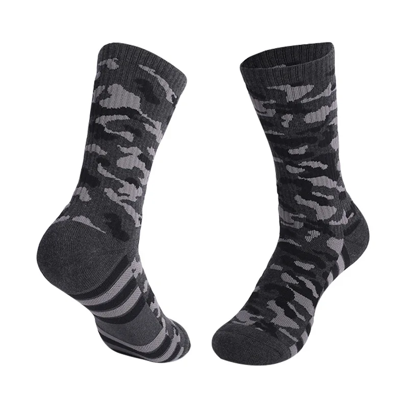 
Camo Thickened Anti-skid Basketball Socks Training Manufacturers Custom Sport Socks Running 