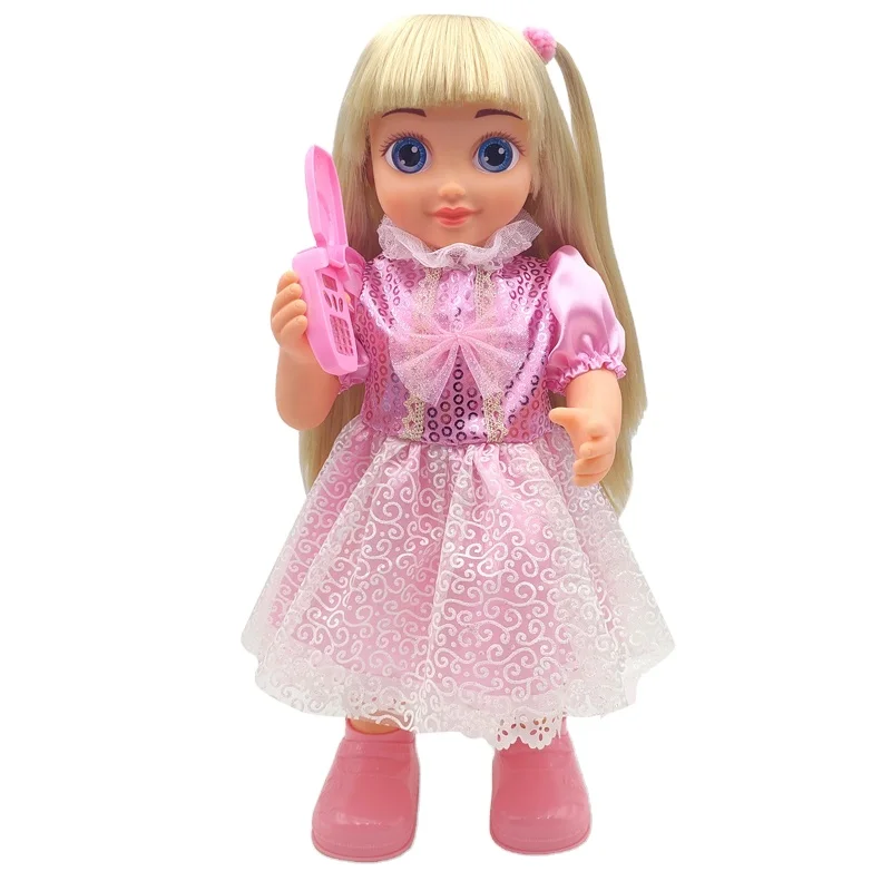 18 Inch Battery operated Doll electric rubber walking Dolls With Singing Electric Doll For Girls