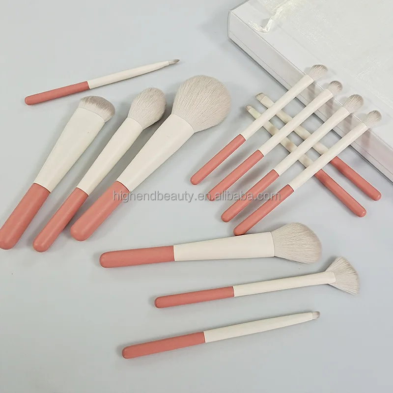 LOW MOQ Customized Professional Luxury Make Up tools Brush Tool 13pcs  Makeup Brush Set Private Label