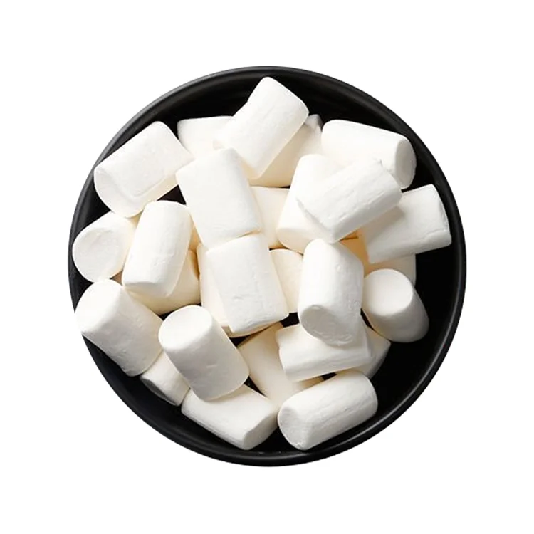Factory OEM Customized Candy Cube Sweets from China Spices & Herbs Flavor Bulk Packaging So Cute Gems Crystal Candy MARSHMALLOW