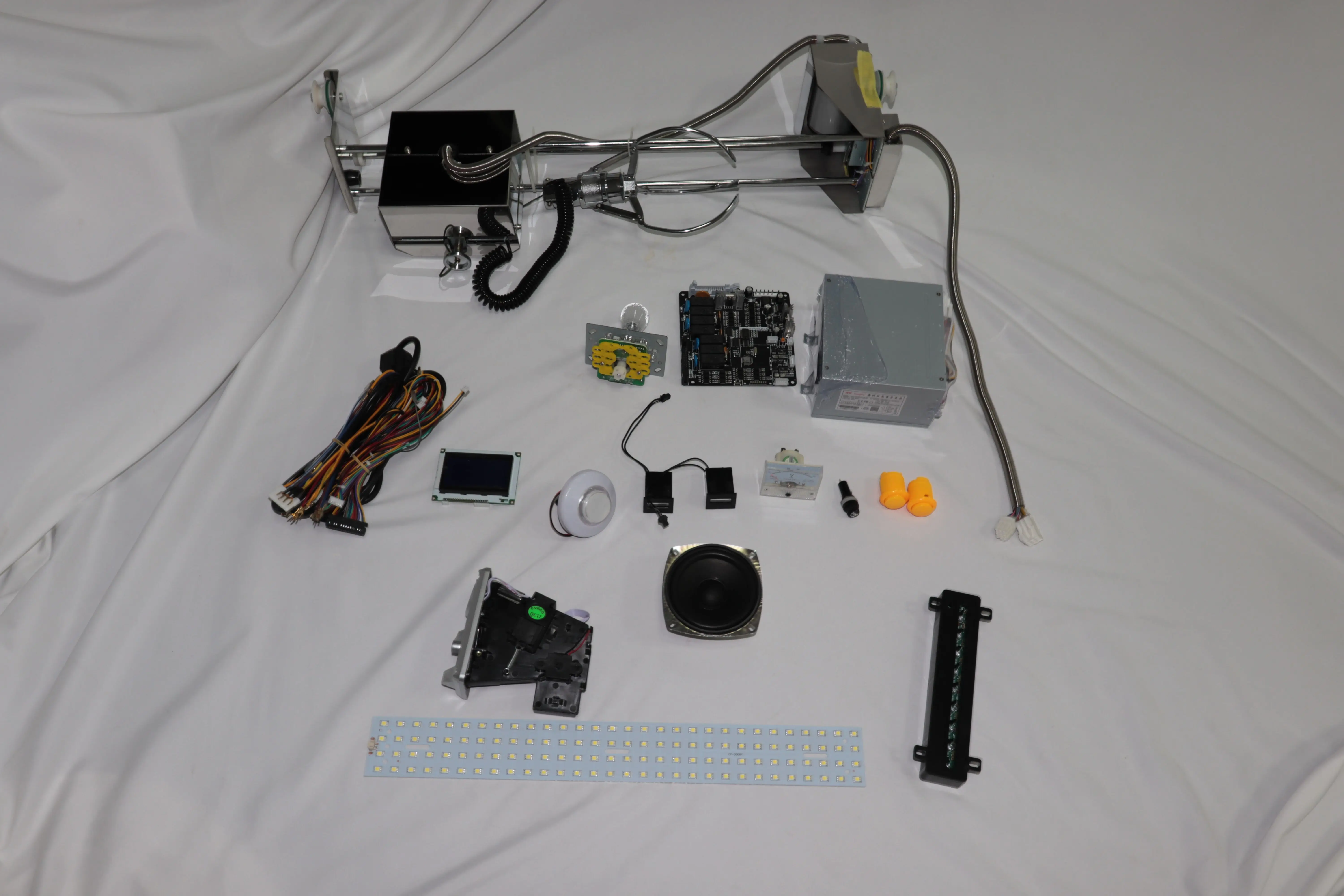 Factory Wholesale 53 cm claw machine kit Full Set Arcade Prize Grabber Toy Crane Machine Kits With LCD Screen