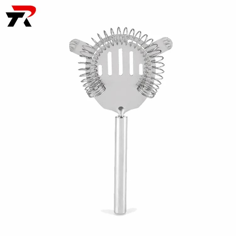 Food Grade Stainless Steel Bar Strainer Mesh Bar Strainer Custom Fine Strainer Bar Tool Set
