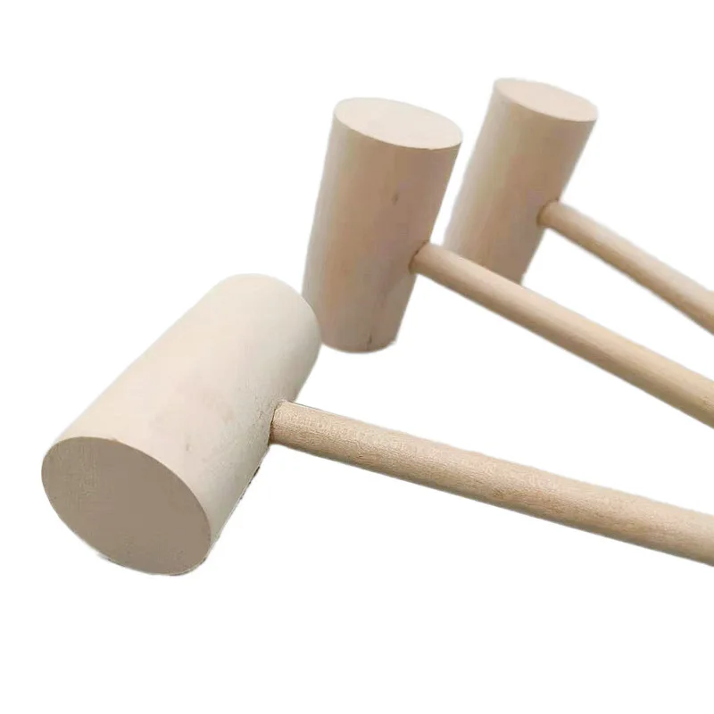 Seafood hammer carb leg hammer carb tools natural wood Factory direct sales 1piece