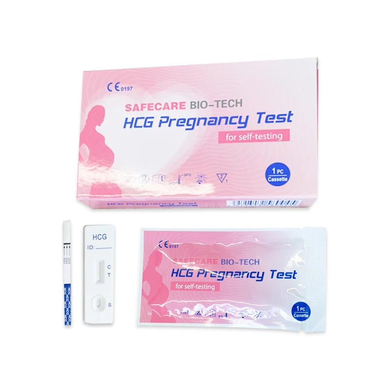 Private label pregnancy test early pregnancy test strips hcg pregnancy test