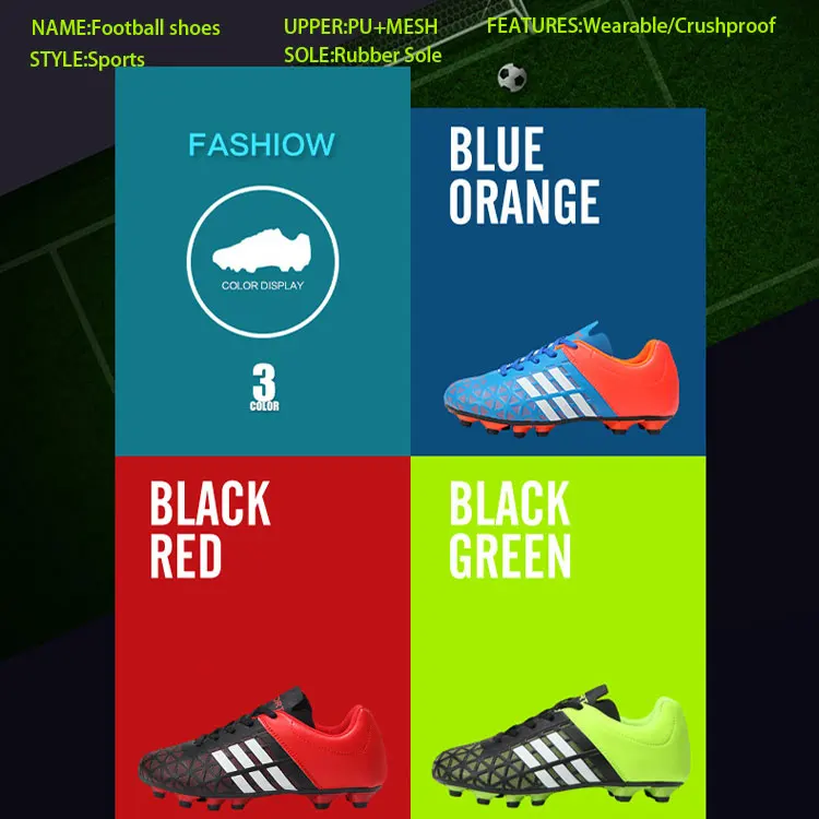 Wholesale Soccer Sale Custom Football  Training Shoes For Men Women Kids