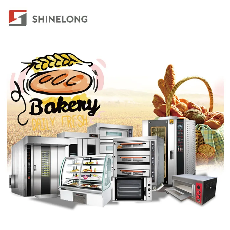 
Commerical Industrial Bakery Baking Equipment Gas or Electric Bread Oven 