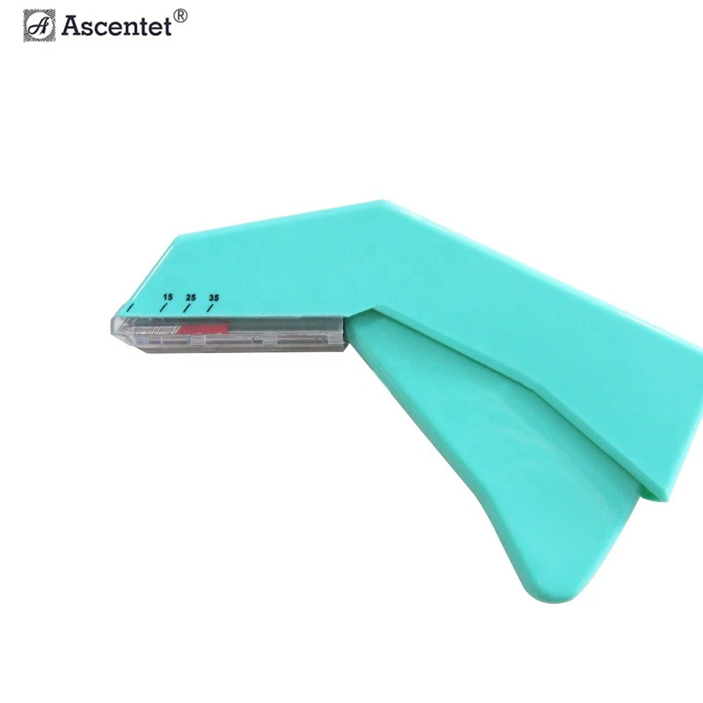 Disposable medical surgery skin stapler