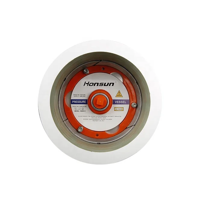 Honsun ASME стандартная очистка сточных вод 450psi 8-дюймовый боковой порт из стекловолокна сосуд высокого давления 8040 FRP RO