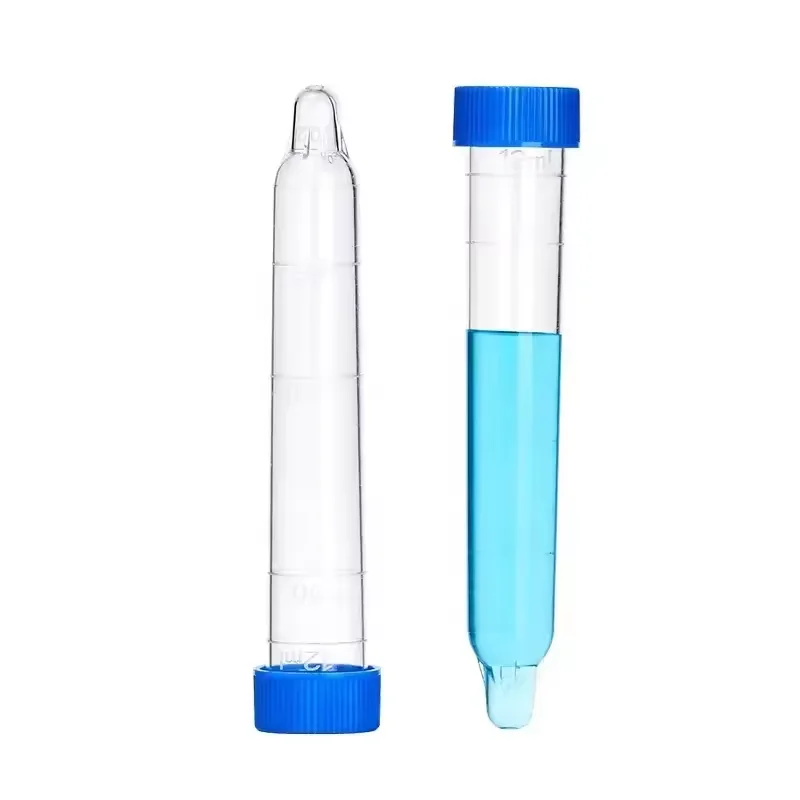 12ml Urine Centrifuge Collection Tube  Urine Sediment Test Tube with Screw Cap