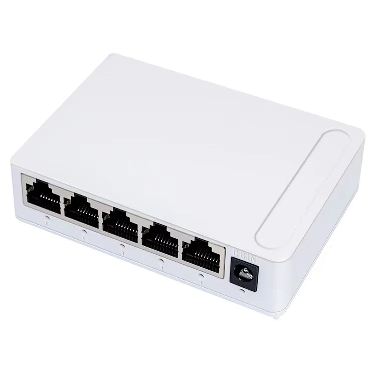 Hot Sale Backplane Bandwidth 10G 8 Port 10/100/1000M RJ45 Unmanaged Ethernet Switch