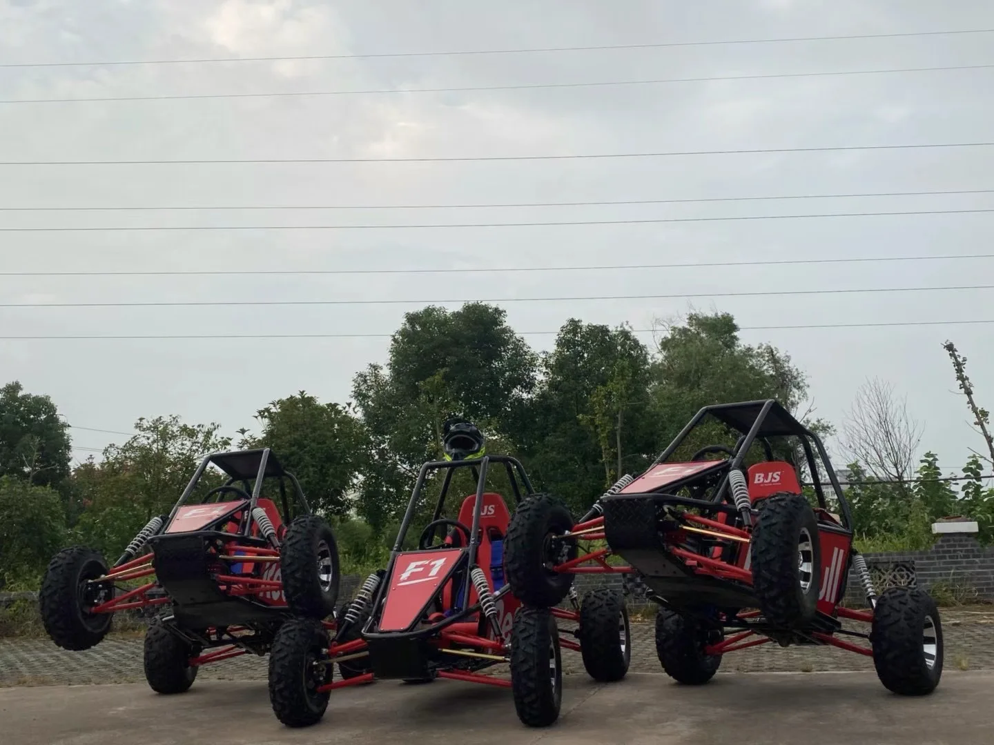 Wholesale Powerful Single Seat BJS Gasoline 180cc Adult Go Kart Off Road Buggy