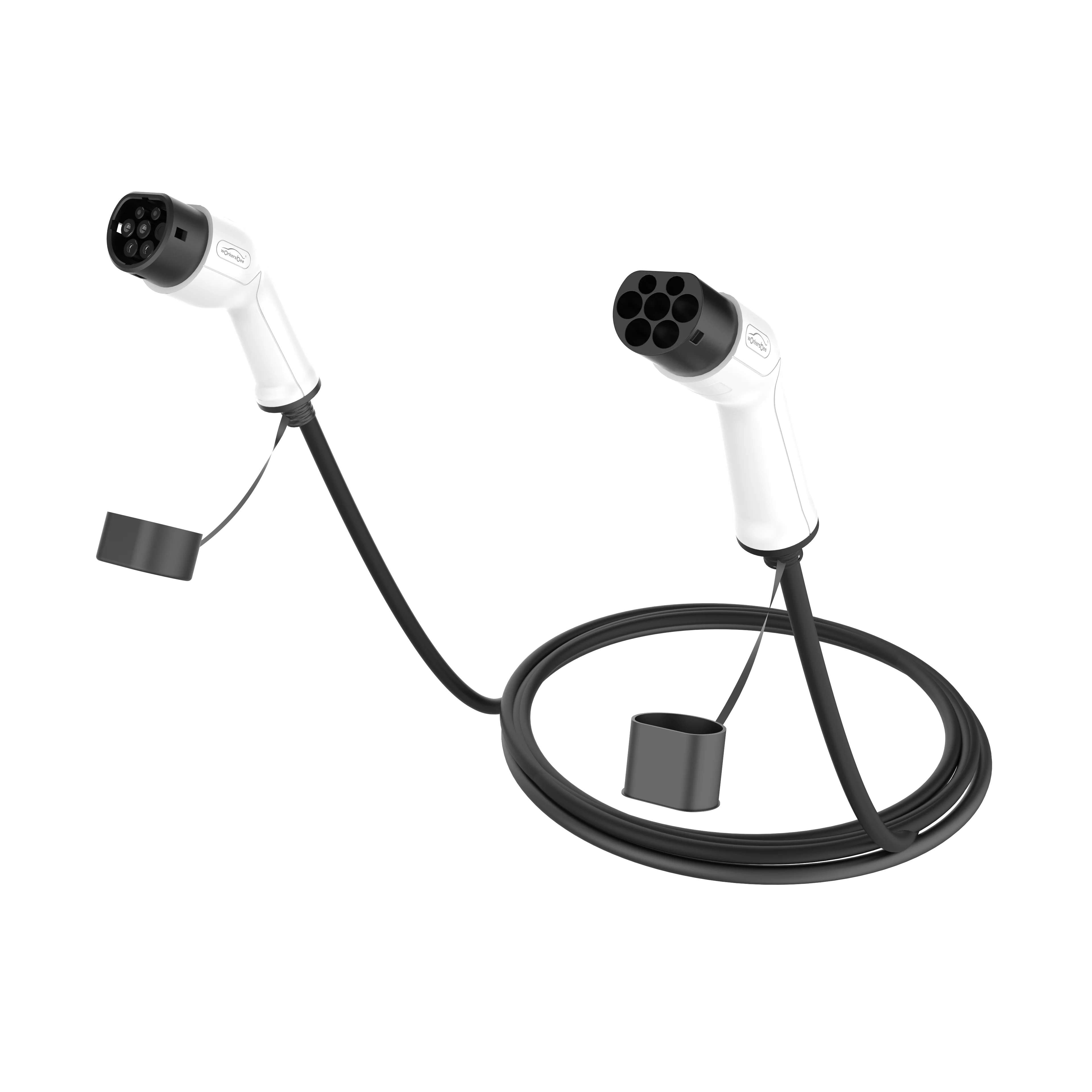 16 А, однофазный зарядный кабель типа 2 к типу 2, оптовая продажа, зарядный кабель для электромобилей Bee ev, зарядный кабель UKCA кВт