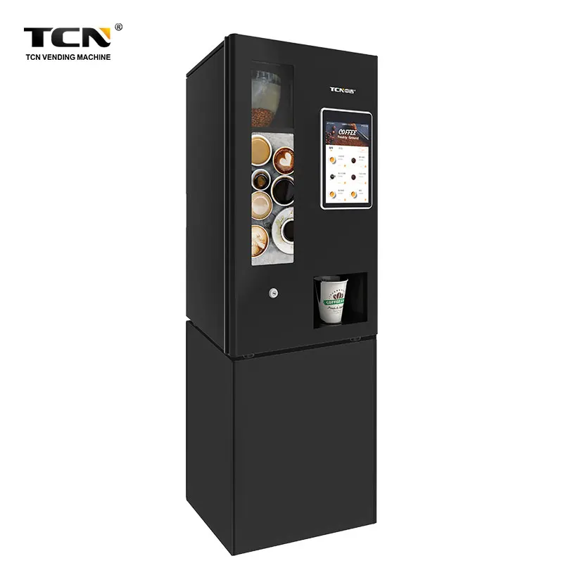TCN Full Automatic Coffee Vending Machine Table Top Coffee Machine For Business