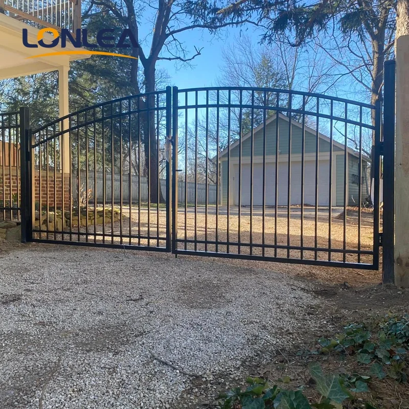 Cheap Wrought Iron Fence Panels Galvanized Fencing Trellis &Gates Designs