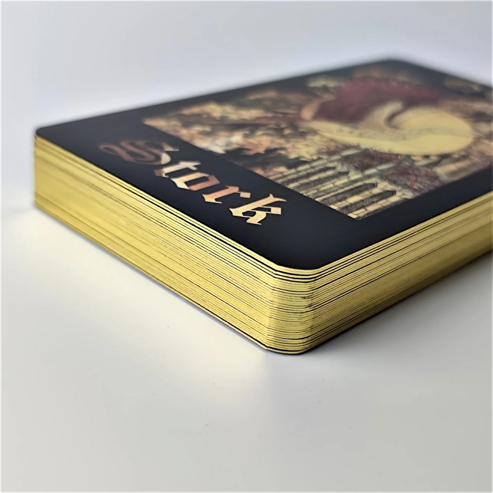 Oracular Tarot Card Set Knight Series English Version Boxed Art Paper 2mm Thickness Embossed Bronzing Process Board Game