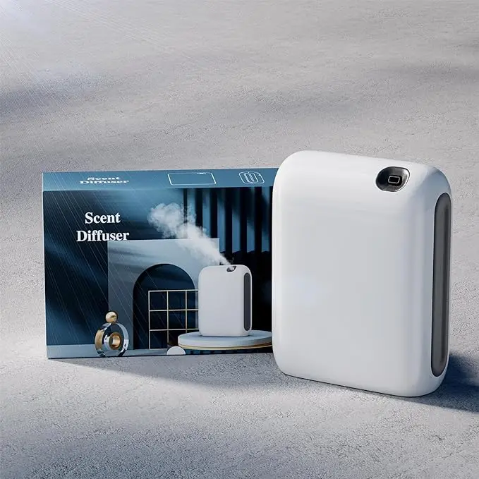 Scent Spray Aroma Diffuser Home Hotel Perfume Diffuser Anti-Corrosive Plastic Material Bluetooth Battery Scent Diffuser