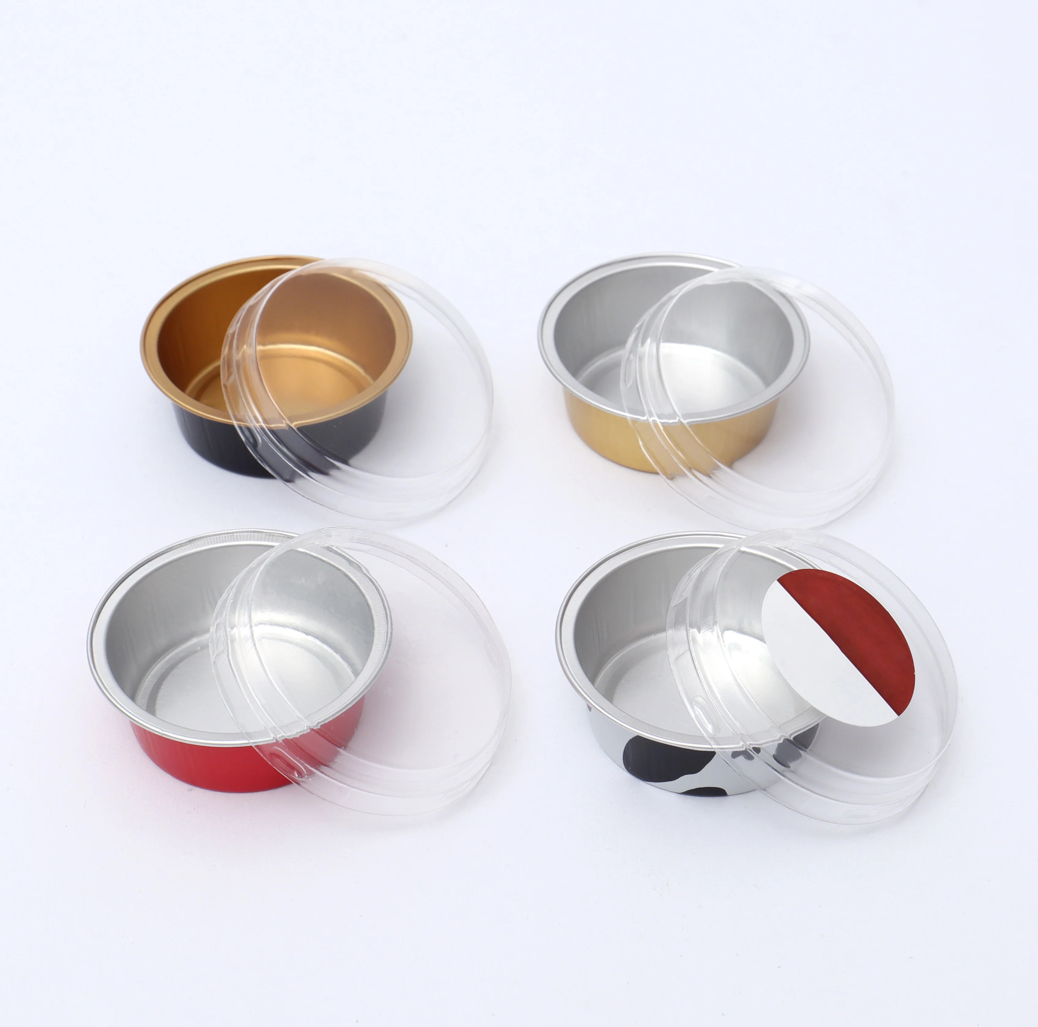 Hot selling small disposable Aluminum foil baking cups for Chocolate with high quality