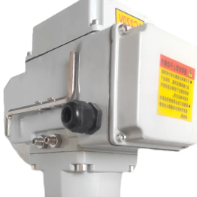 Cast Iron Electric Actuator Flange Butterfly Valve For Boiler And Power Industry