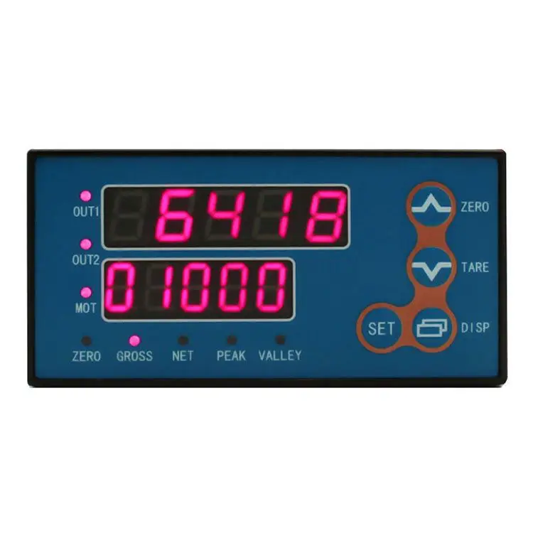 High-speed acquisition measuring hammering impact force valley value weight scale indicator digital controller weighing display