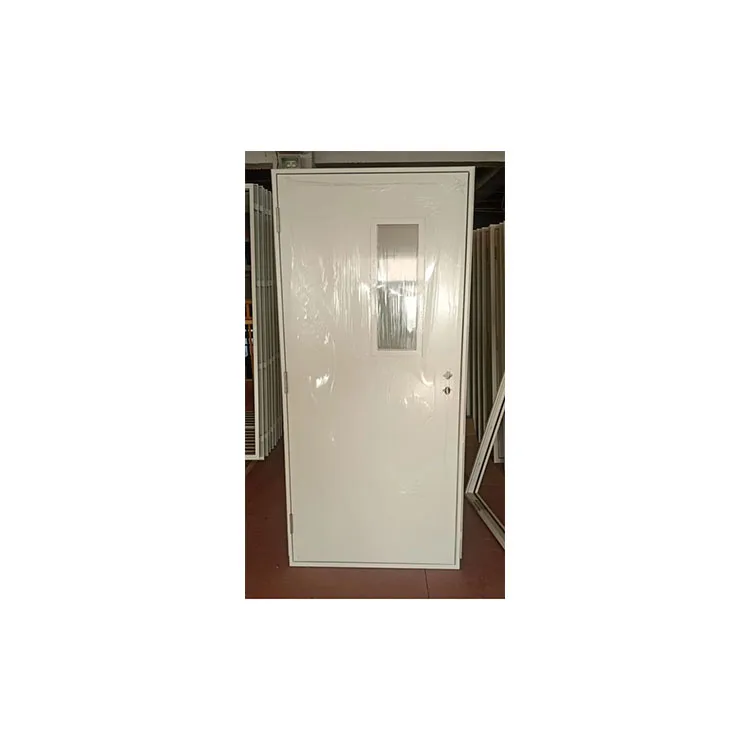 Quality Assurance CHAM-MDVG400 Metal Door with View Glass for Site Building
