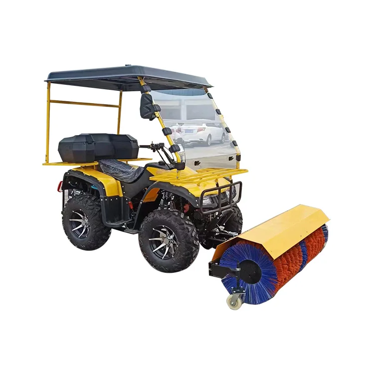 cheap price Snow Removal Machine Multifunction Ride-on snowplow for sale in Russia
