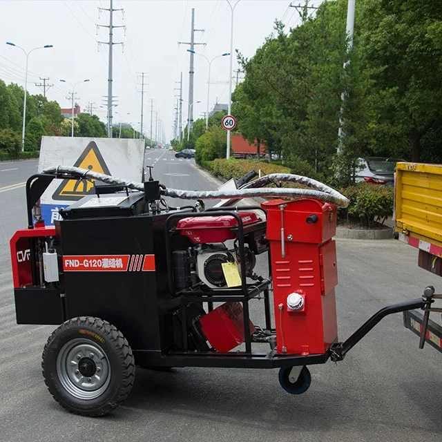 Higher Efficiency FND-G120 Asphalt Road Crack Sealing Equipment Asphalt Filling Machine