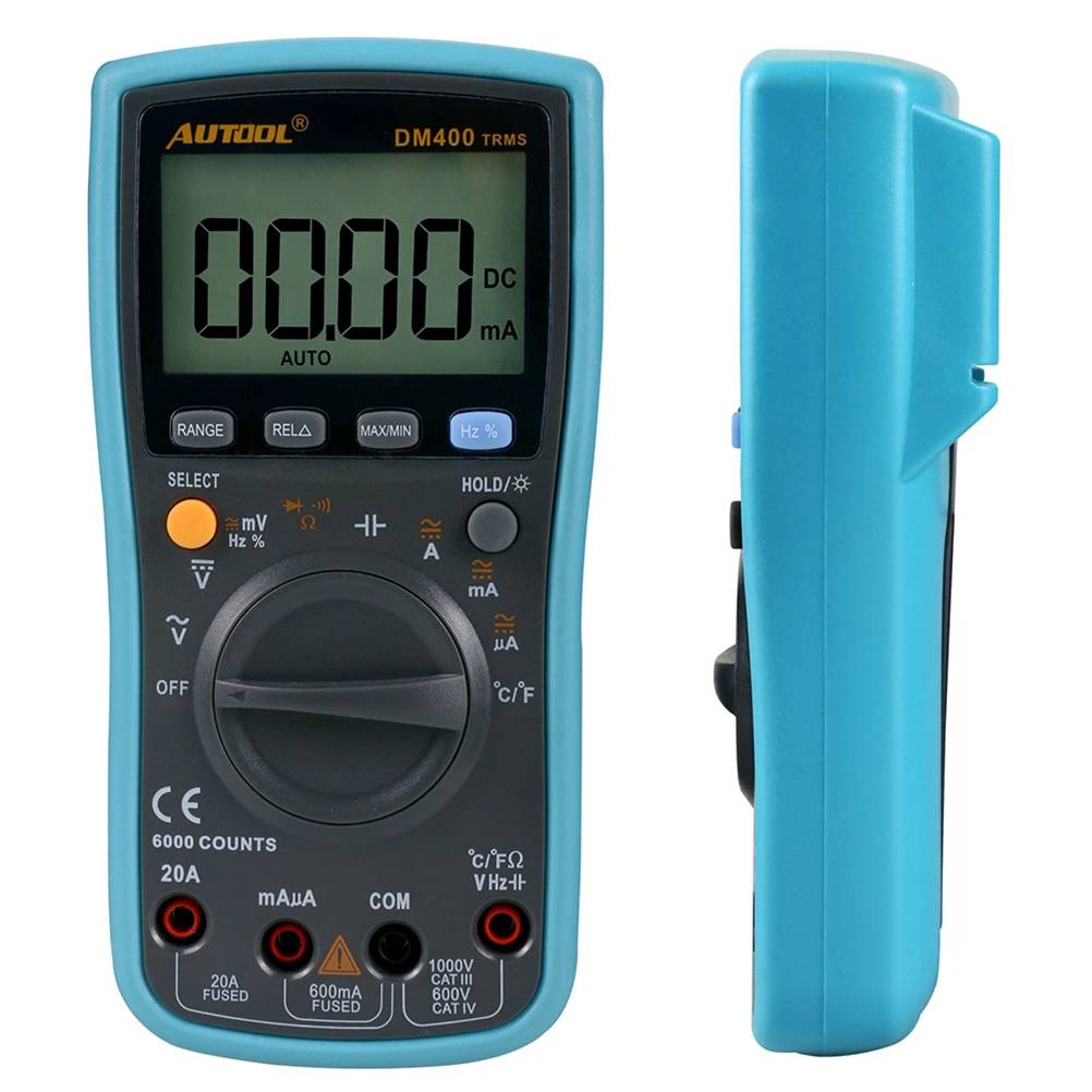Заводской OEM AUTOOL DM400 6000 слов высокоточный автоматический/ручной Диапазон