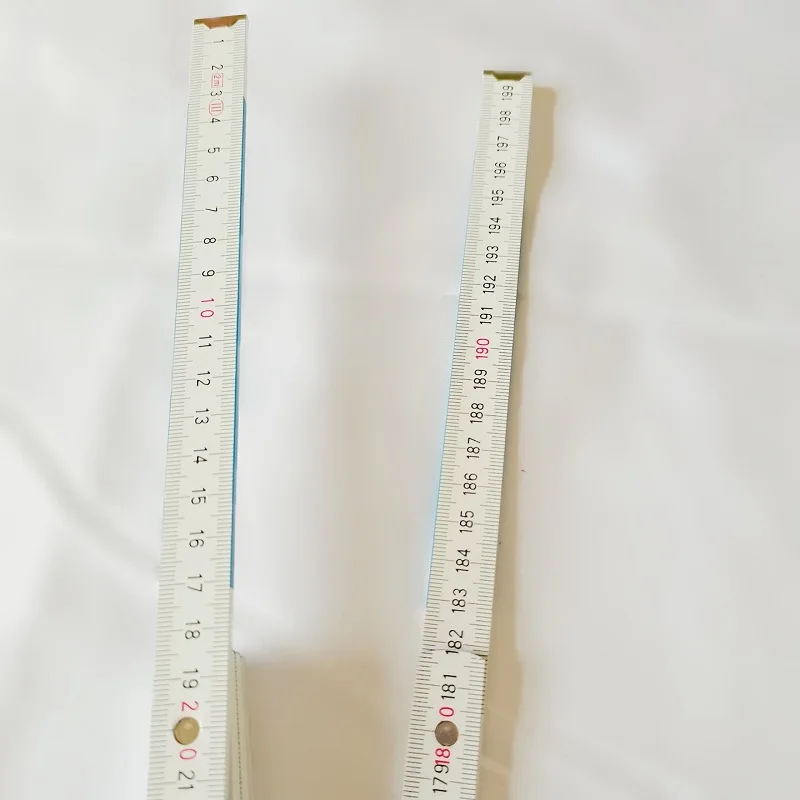 High Qualtiy 2 Meter 10 folds Wooden folding Ruler foldable ruler