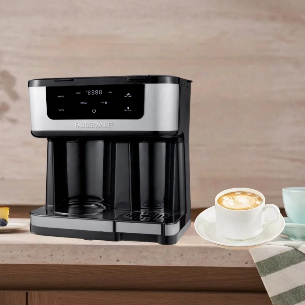 Product Coffee Machine Coffee Maker Machine Professional Factory New Electric OEM Inkjet Printing English Free Spare Parts 1000