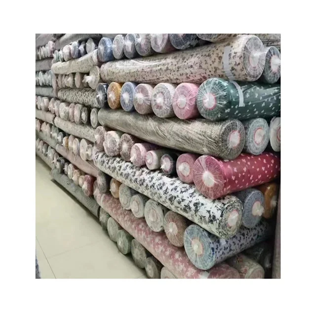 Hot sale 100% polyester microfiber bed sheets fabric 120gsm brushed disperse printing fabric for bedding