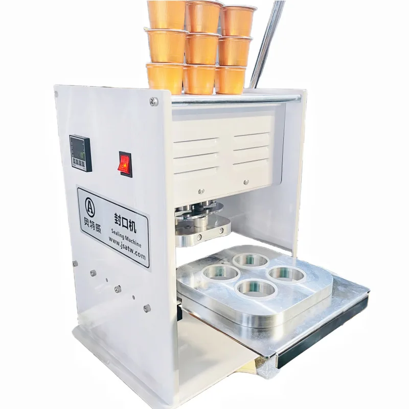 Porous aluminum foil box sealing machine out of 2 46 6-hole sealing baler replaceable mold plastic sealing machine