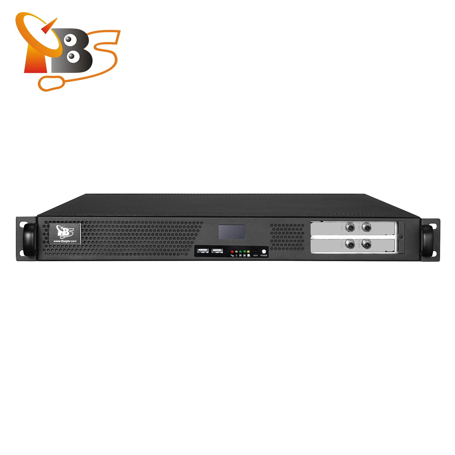 TBS8510-6205-6004 DVB-T2  to DVB-C modulator changing H.265 AC3 to H.264 AAC compress bit rate and change video resolution