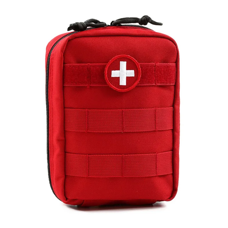 Tactical MOLLE EMT Medical First Aid IFAK Utility Pouch (Bag Only)  DYT-050 Red