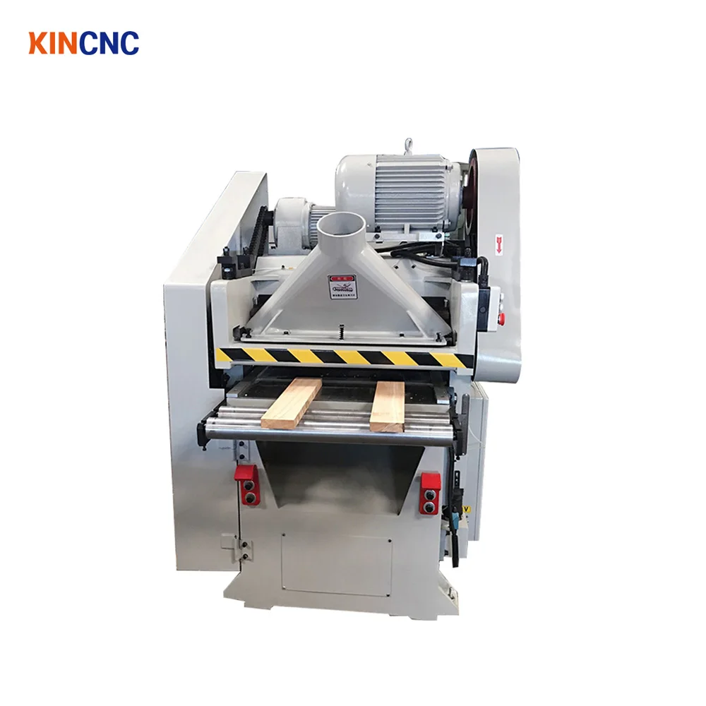KINCNC High Quality Multifunction Double-side Planer Woodworking Combined Surface Planer Thicknesser Double Side Planer