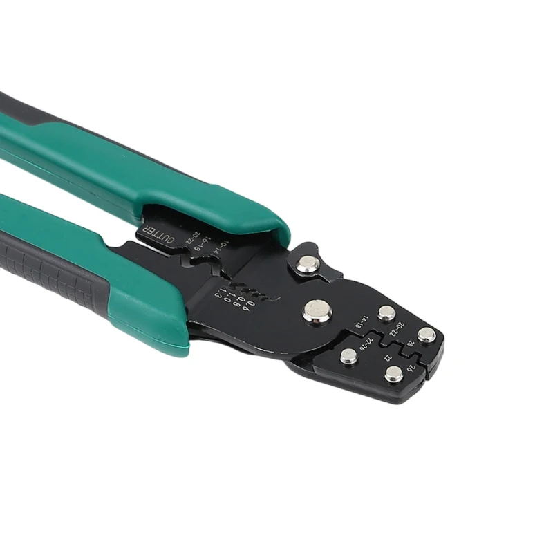 Mini 170mm HS-202B Tool Pliers steel pipe Cold Press Clamp Wiring Terminal Cutters Telephone Plug Crimping Pliers