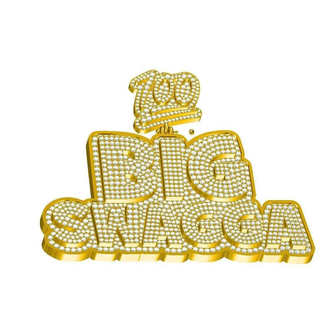 Dropshipping Custom Big Hip Hop Jewelry Diamonds Iced Out Men Charms Pendant S925 Moissanite Necklace Custom Pendants for Gifts