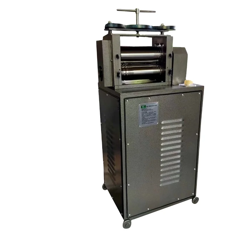 Jewelry Making Metal Sheet Wire Rolling 5HP Electric Rolling Mill Machine