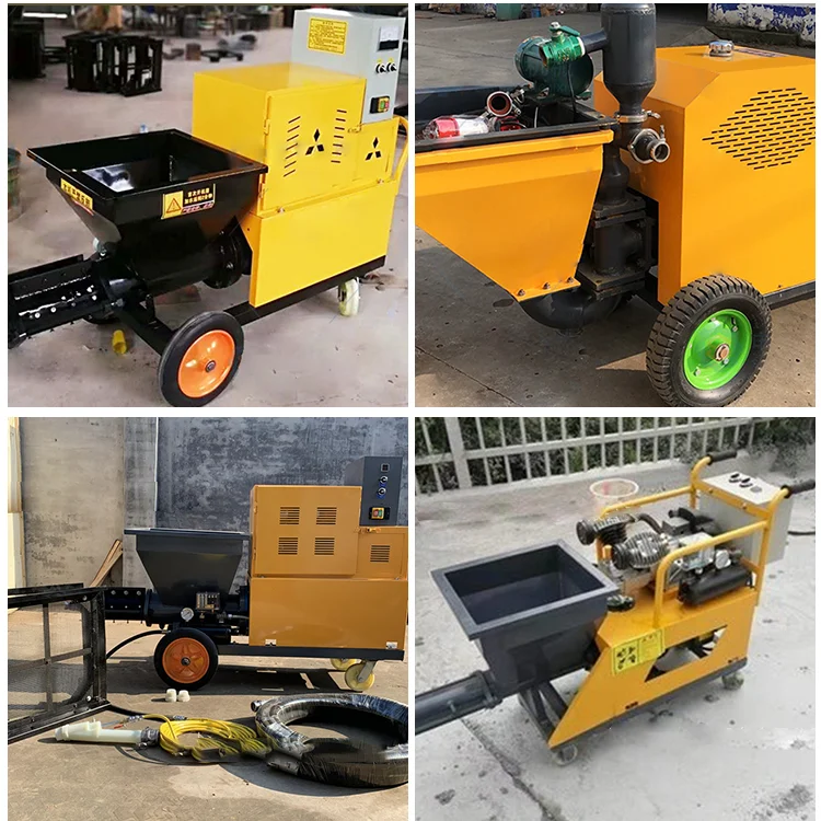 Hot Sale Concrete Mortar Spray/spraying Plastering Machine/shotcrete Machine For Sale