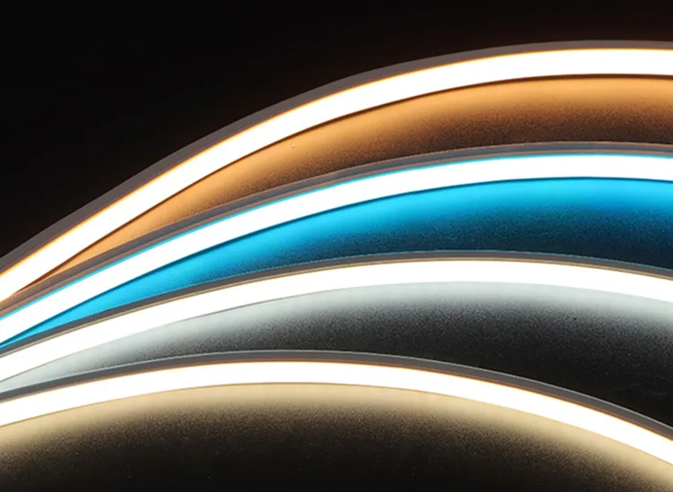 led flex neon 24v dc cob led neon strip ip68 silicone waterproof strip light led neon flex 12v for outdoor decoration