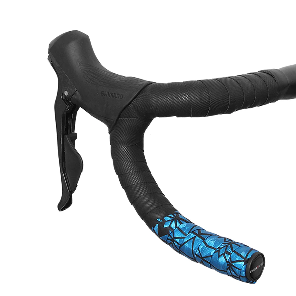 Thinkrider руль для шоссейного велосипеда из ленты с анти-поверхность препятствует скольжению и амортизирующая подошва EVA PU велосипедные Рули ленточная пленка