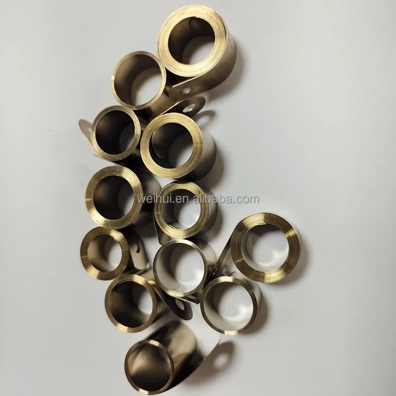 High quality SS301 SUS301 Constant Force Coil Spring For Cable Electric engine and  Curtain Type Fire Damper