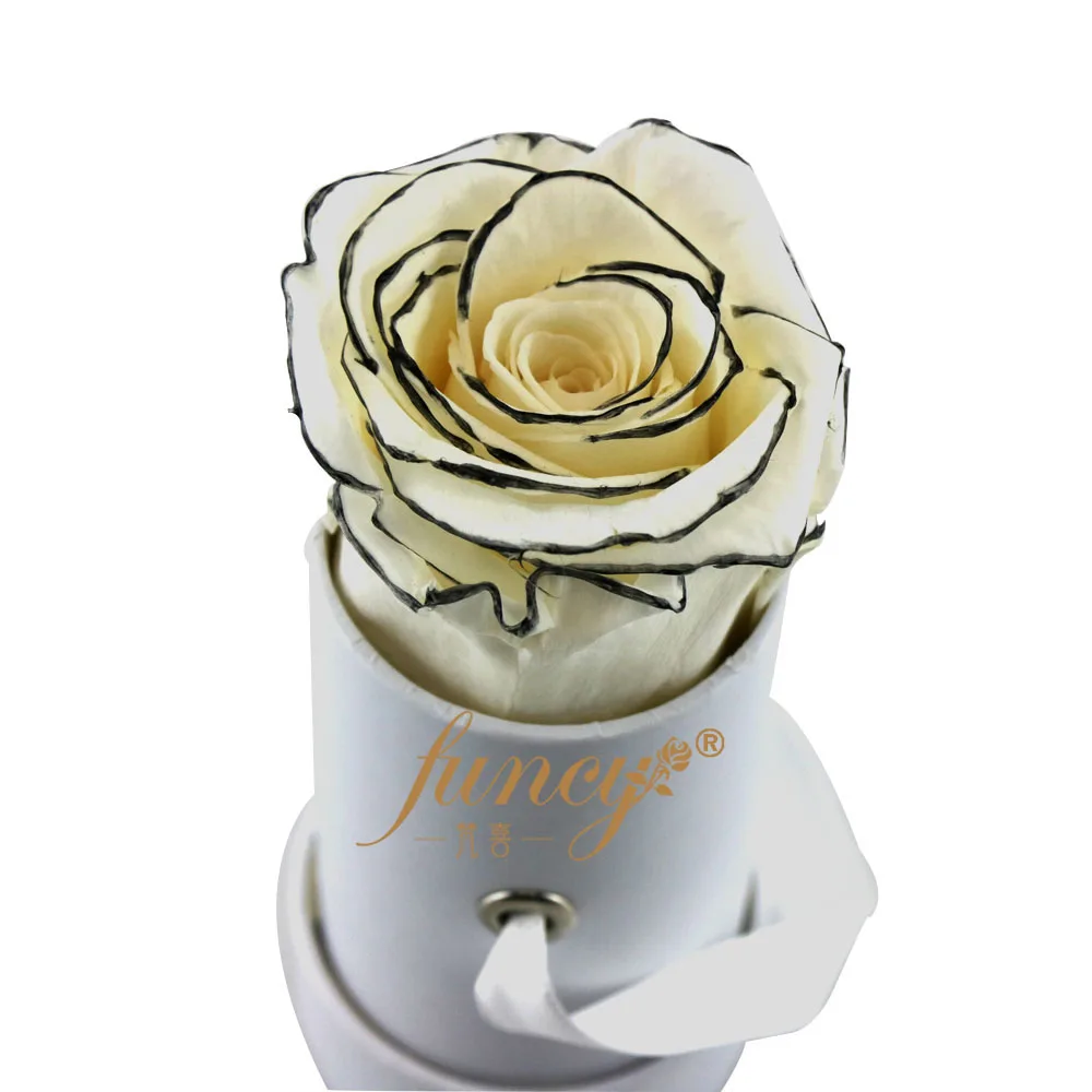 
Flowers Boxes 2020 Wholesale Eternal Forever Preserved Rose Flower in Single Paper Gift Box 
