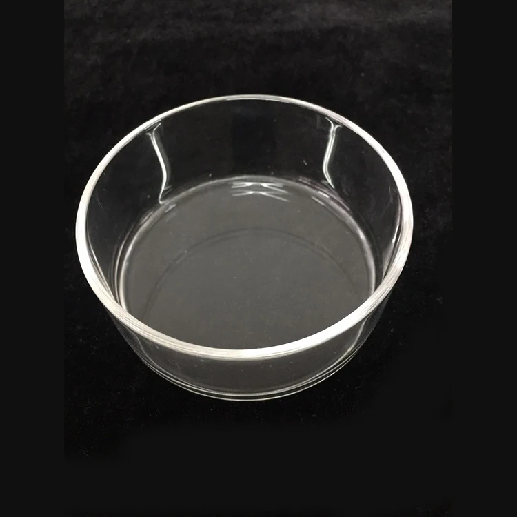 Cylindrical Small Capacity 100ml Quartz Crucible With Lid For Metal