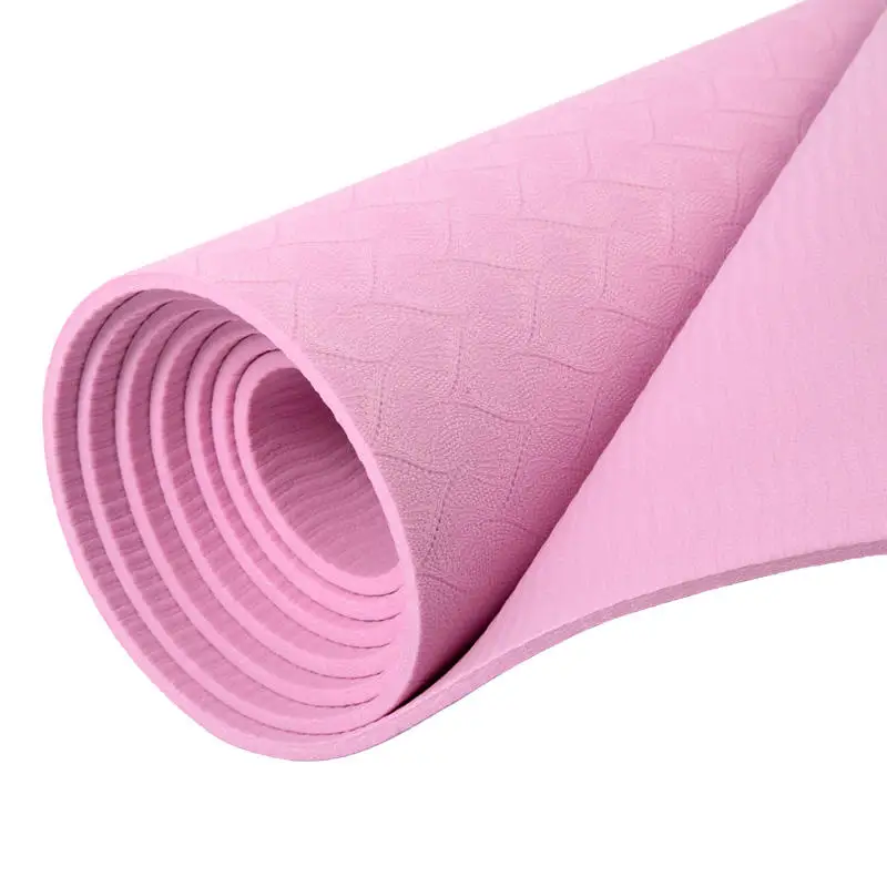 TPE Yoga Mats Anti-slip Blanket Gymnastic Home Sport Health Lose Weight Training Fitness Exercise Pad Women Sport Yoga Mat
