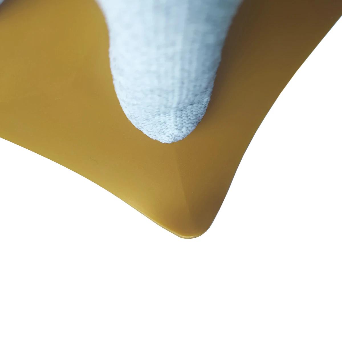 Car Sticker Wrapping Squeegee Edge Sealing Treatment Scraper Plastic Trapezoid Shape Gold Soft Car Decals Bubble Tools A50