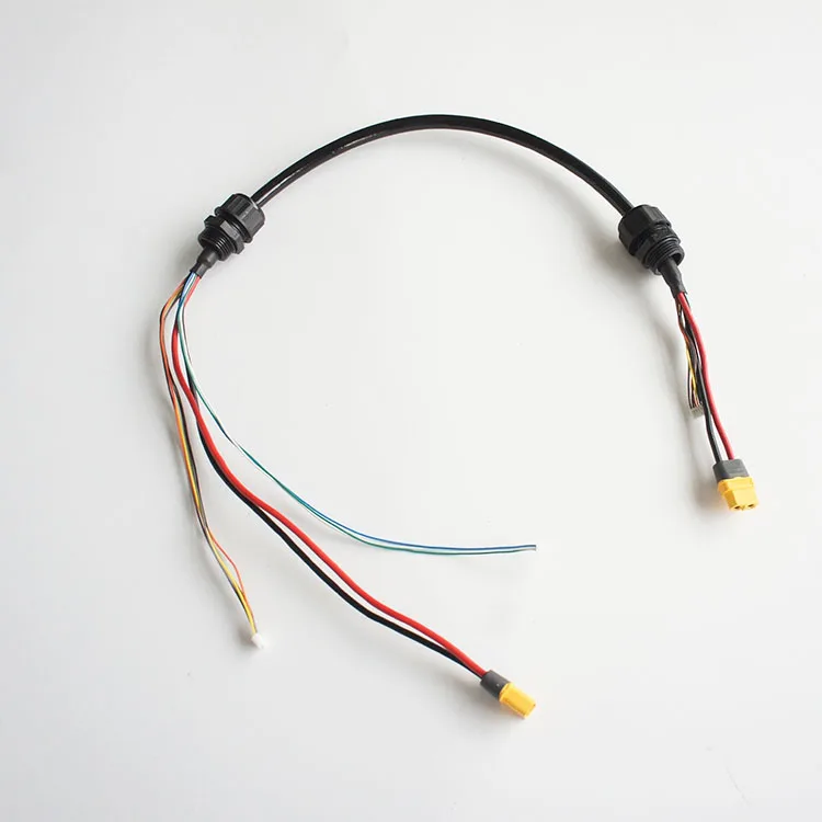 Custom XT60 Connectors to Molex Connector Cable assembly Wire Harness for Electric Cars and Electronic Devices
