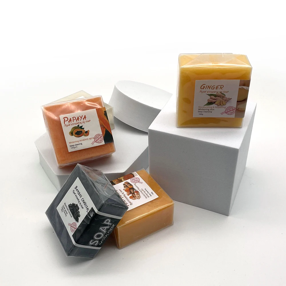 Muran Handmade Black Seed Plant Extract Herbal  Soap 100% Natural Black Seed Body Skin Soothing Cleaning Bath Soap Hand Washing