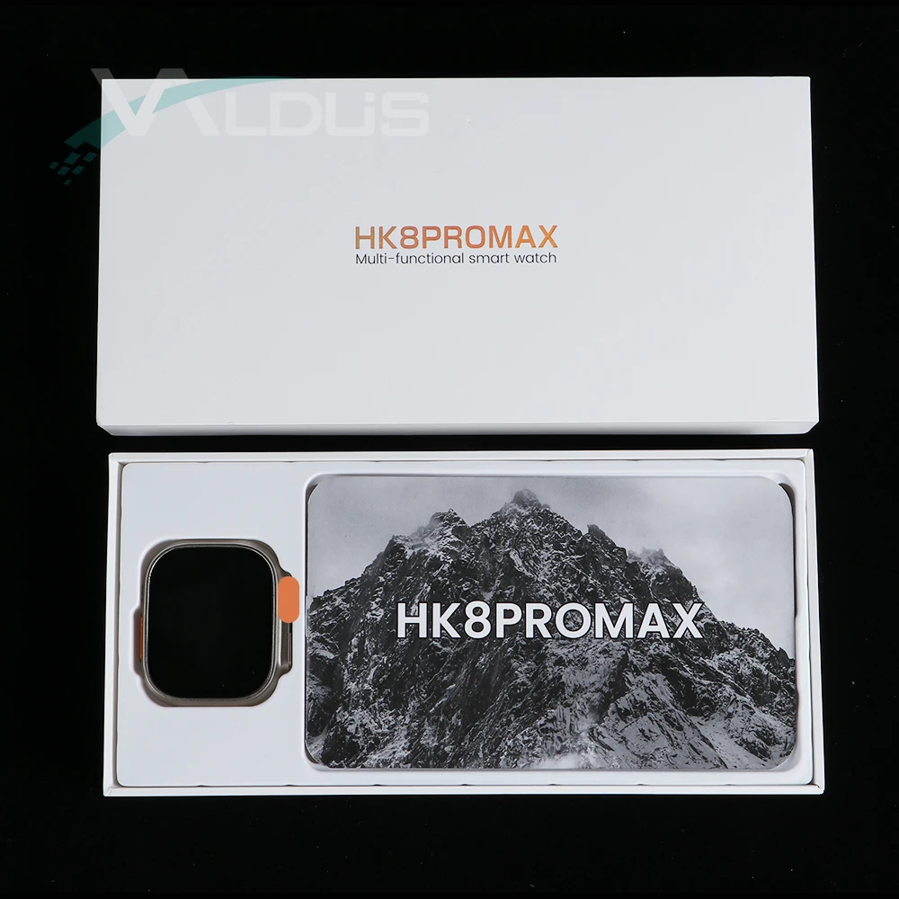 HK8 Pro Max Smartwatch 2.02 Inch AMOLED Waterproof relogio montre reloj inteligente HK8 Pro Max Ultra Smart Watch