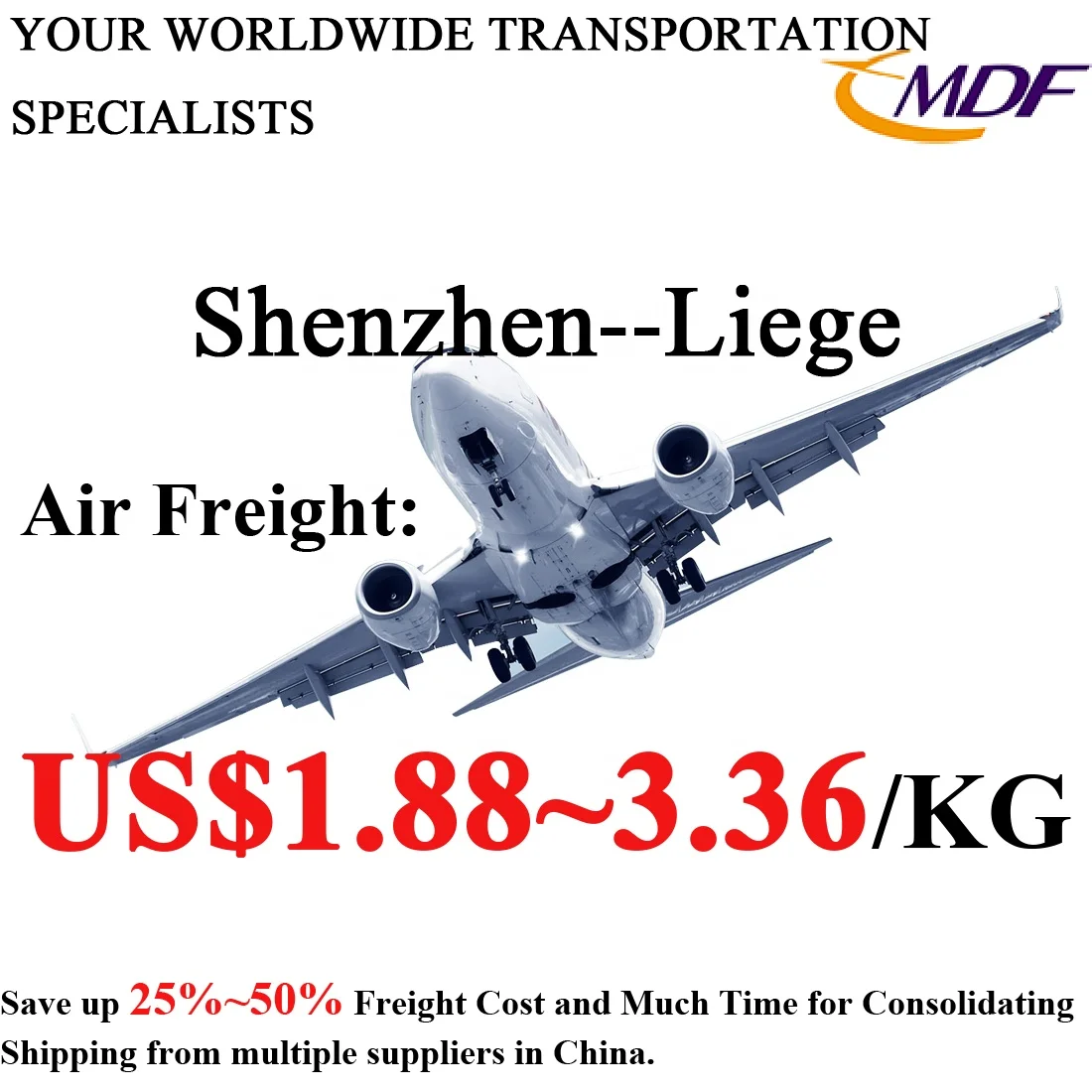 Air Cargo freight Shipping from China to Liege Belgium China Shipping Freight forwarder