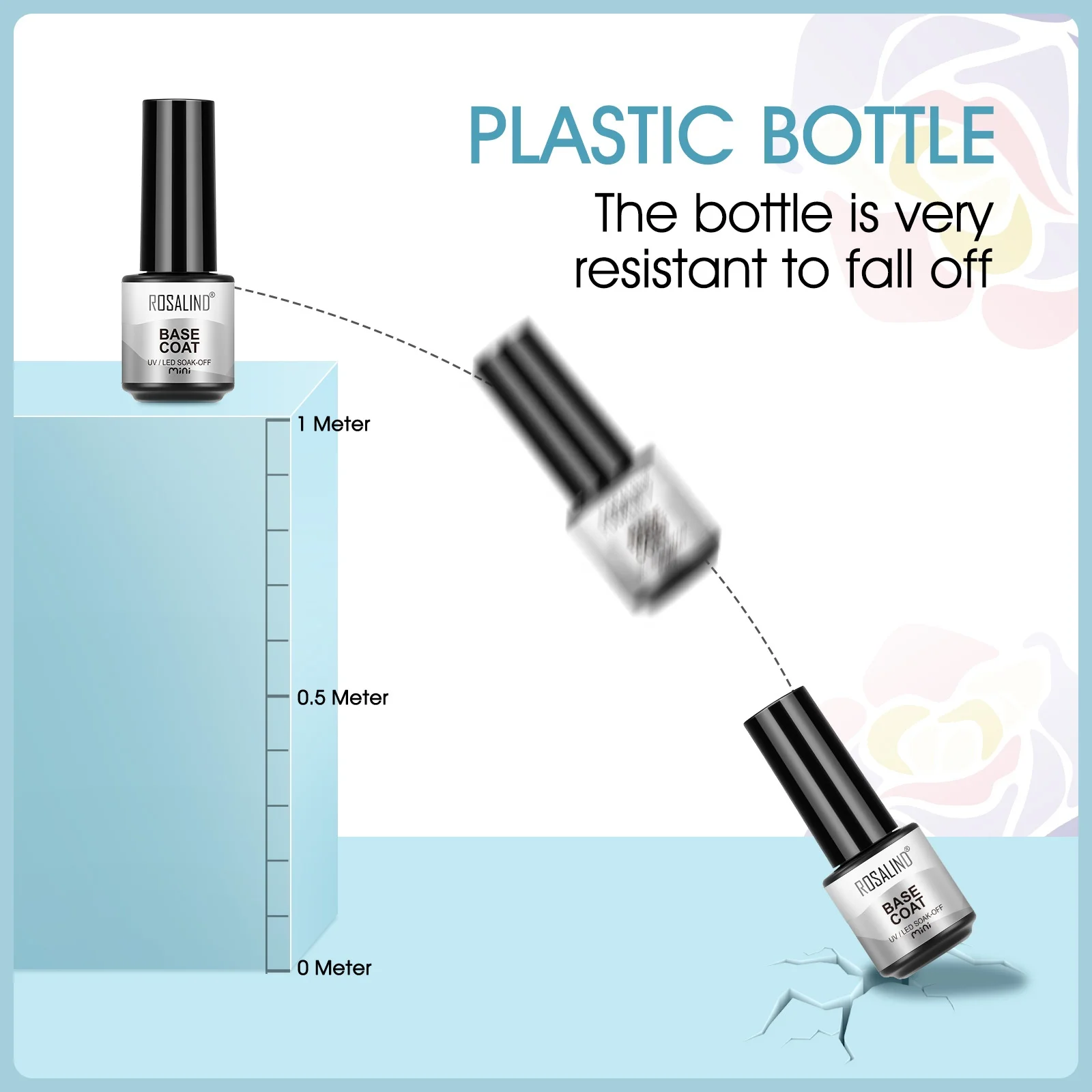 ROSALIND cpnp organic vegan uv/led gel varnish lacquer base top gel polish matt top coat and primer starter kits for nails art